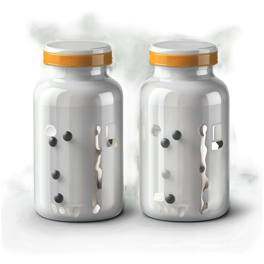 White Nutritional Capsule Png Pxg