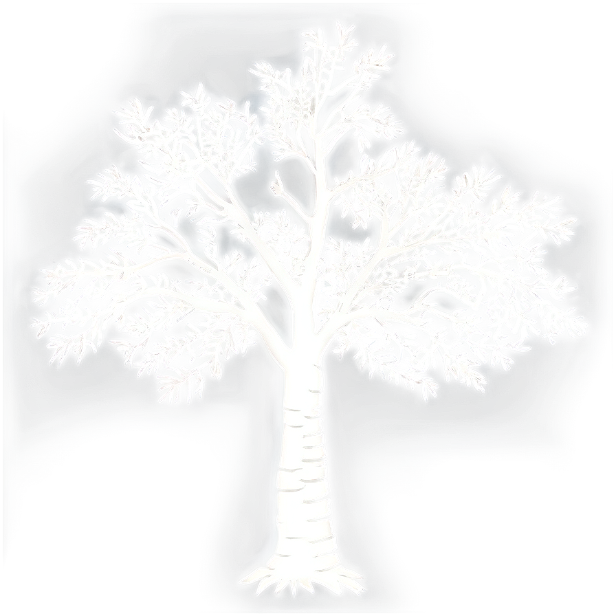 White Oak Tree Silhouette Png Igj9