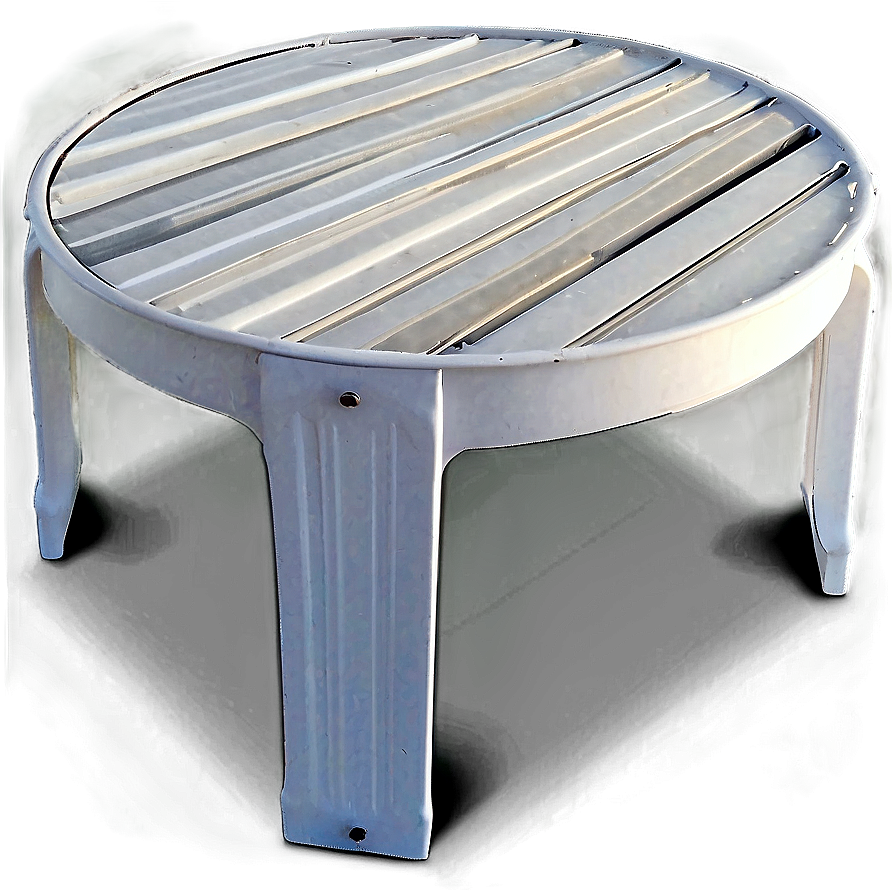 White Outdoor Table Png 74