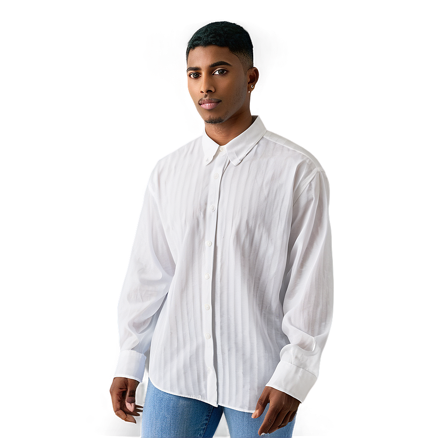 White Oversized Shirt Png Iwf