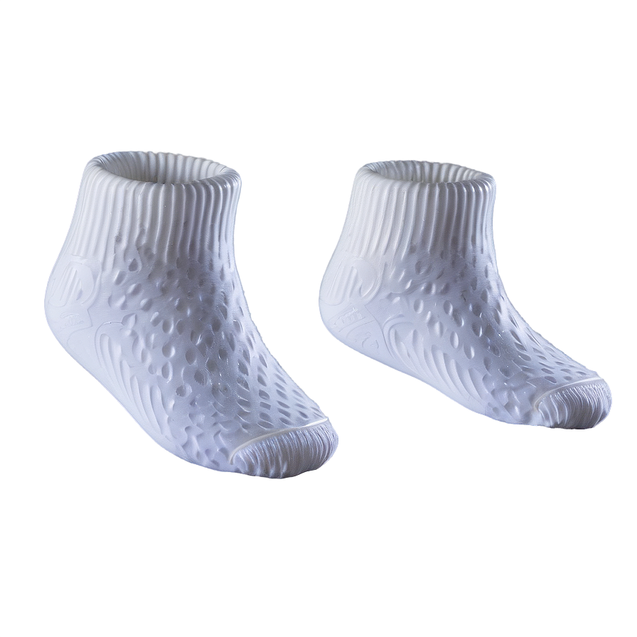 White Padded Socks Png Bed