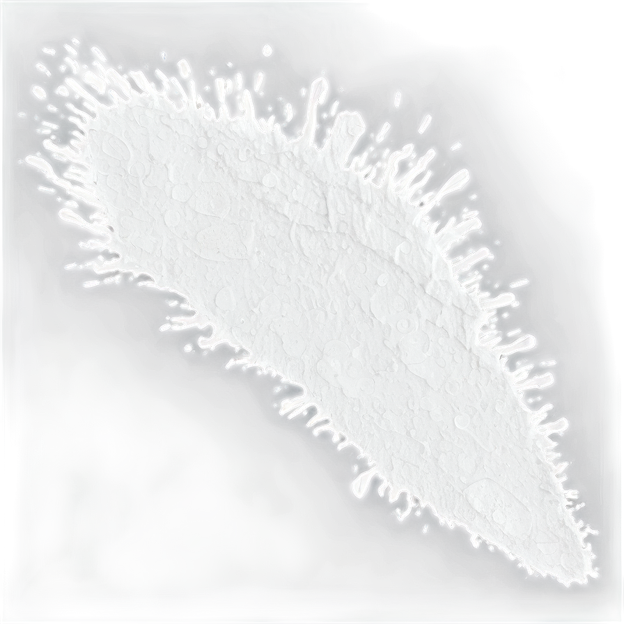 White Paint Splatter Png 06122024