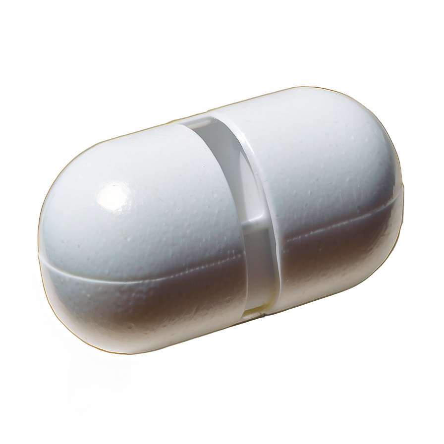 White Pharmaceutical Capsule Png Xkj2