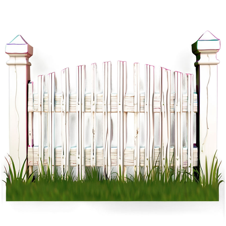 White Picket Fence Png Efn