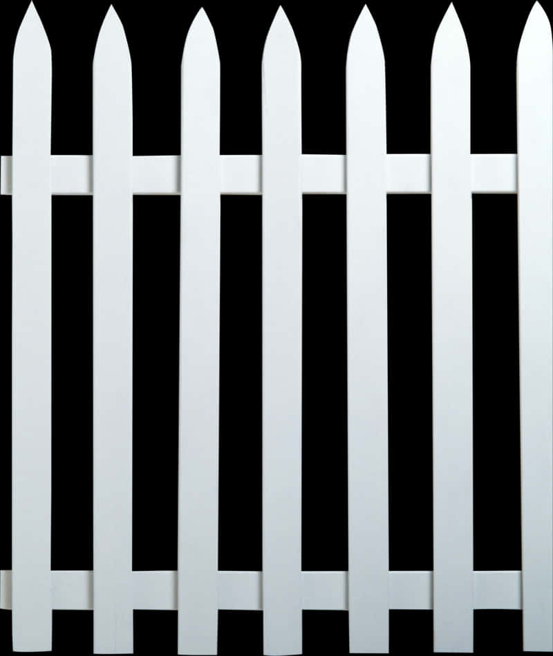 White Picket Fence Section