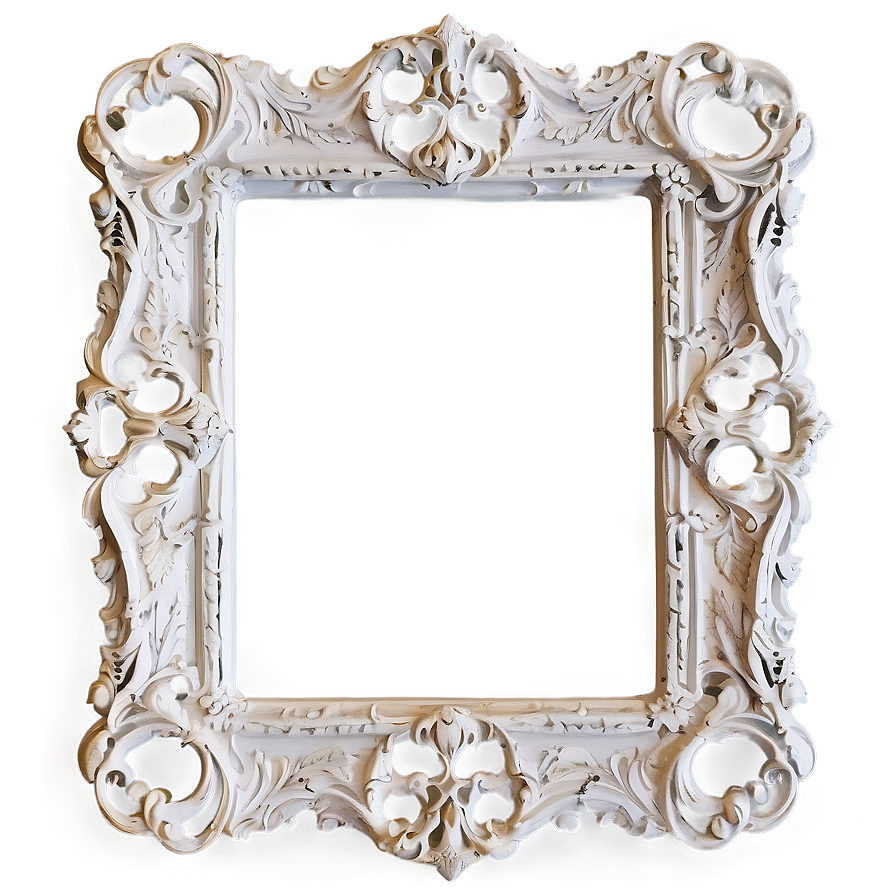 White Picture Frame Png Gxt59