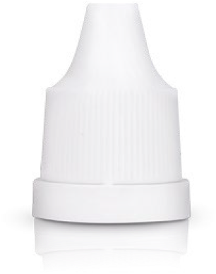 White Plastic Bottle Cap