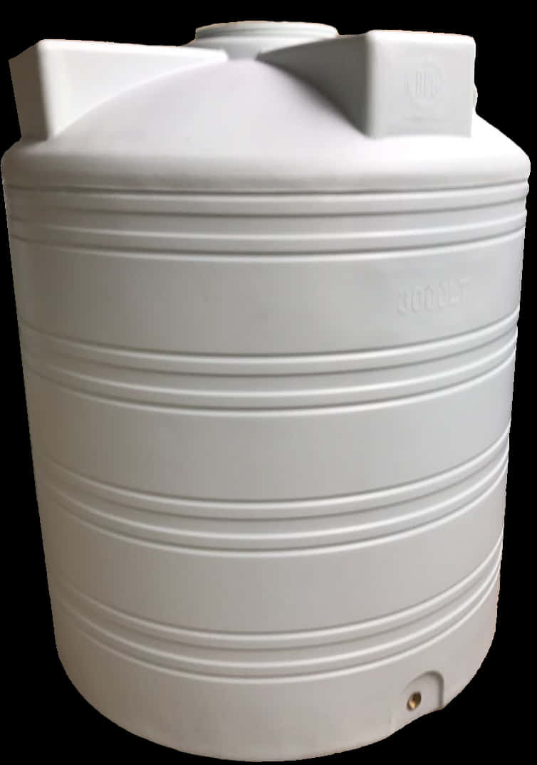 White Plastic Water Storage Tank