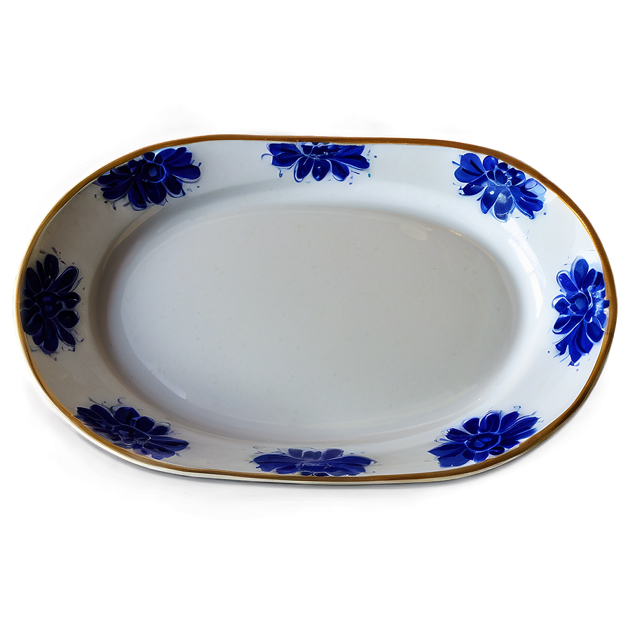 White Plate With Handle Png Mtd