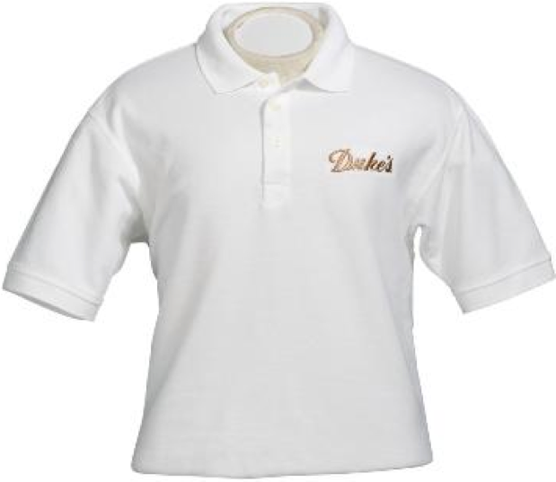 White Polo Shirtwith Logo