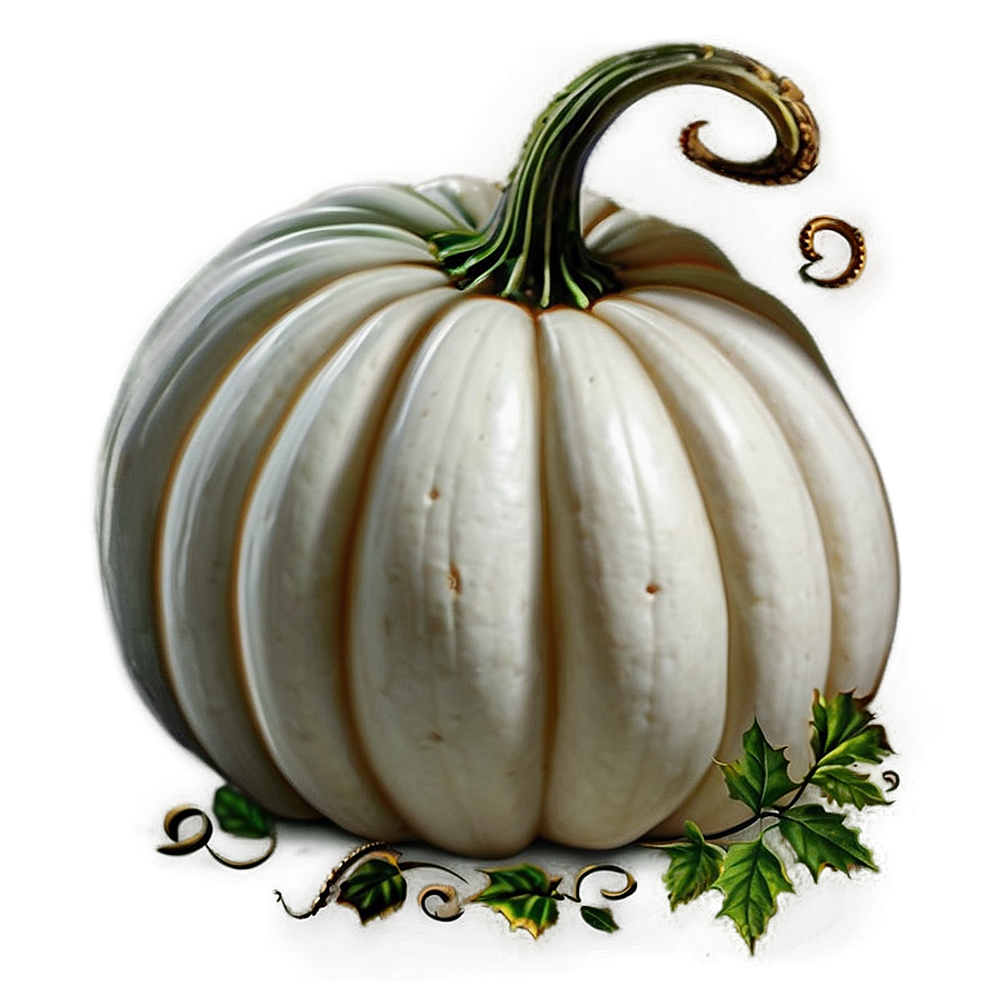 White Pumpkin Background Png 95