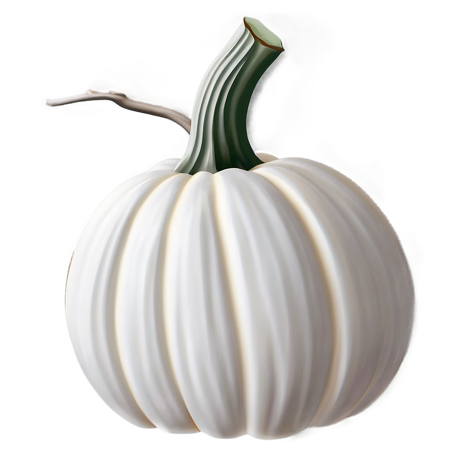 White Pumpkin Design Png Tlc41