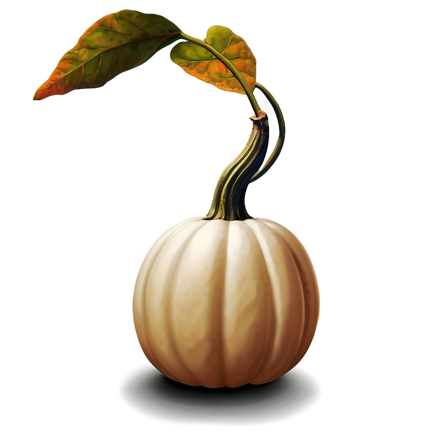 White Pumpkin For Thanksgiving Png Xht29