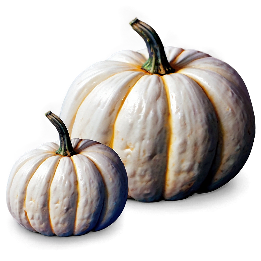 White Pumpkin Stack Png 36