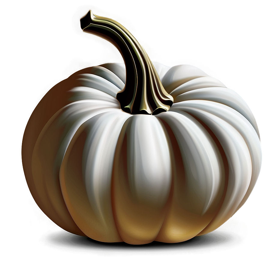 White Pumpkin Vector Png 06212024