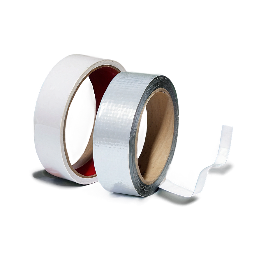 White Reflective Tape Png 06212024