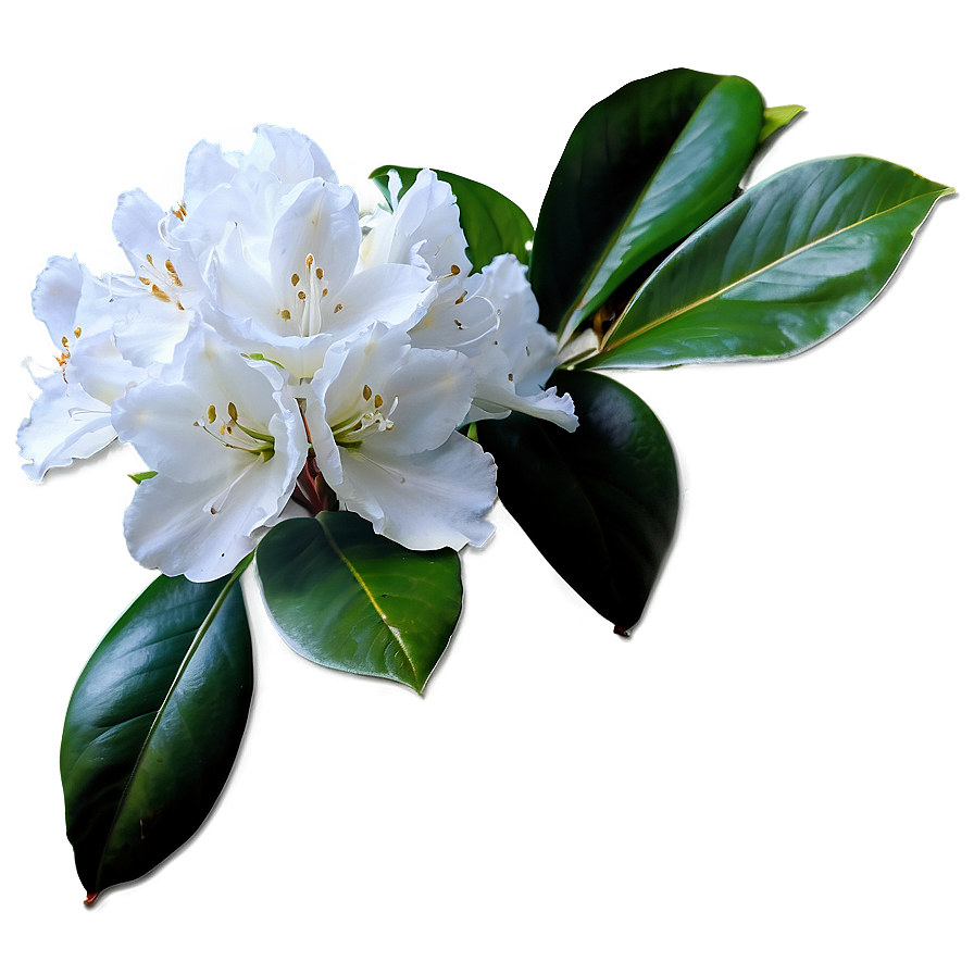 White Rhododendron Png Psl