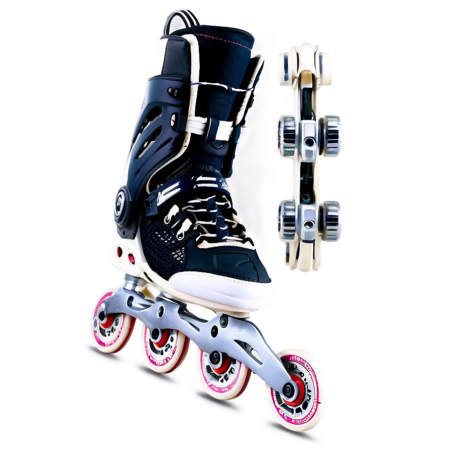 White Rollerblades Png 64