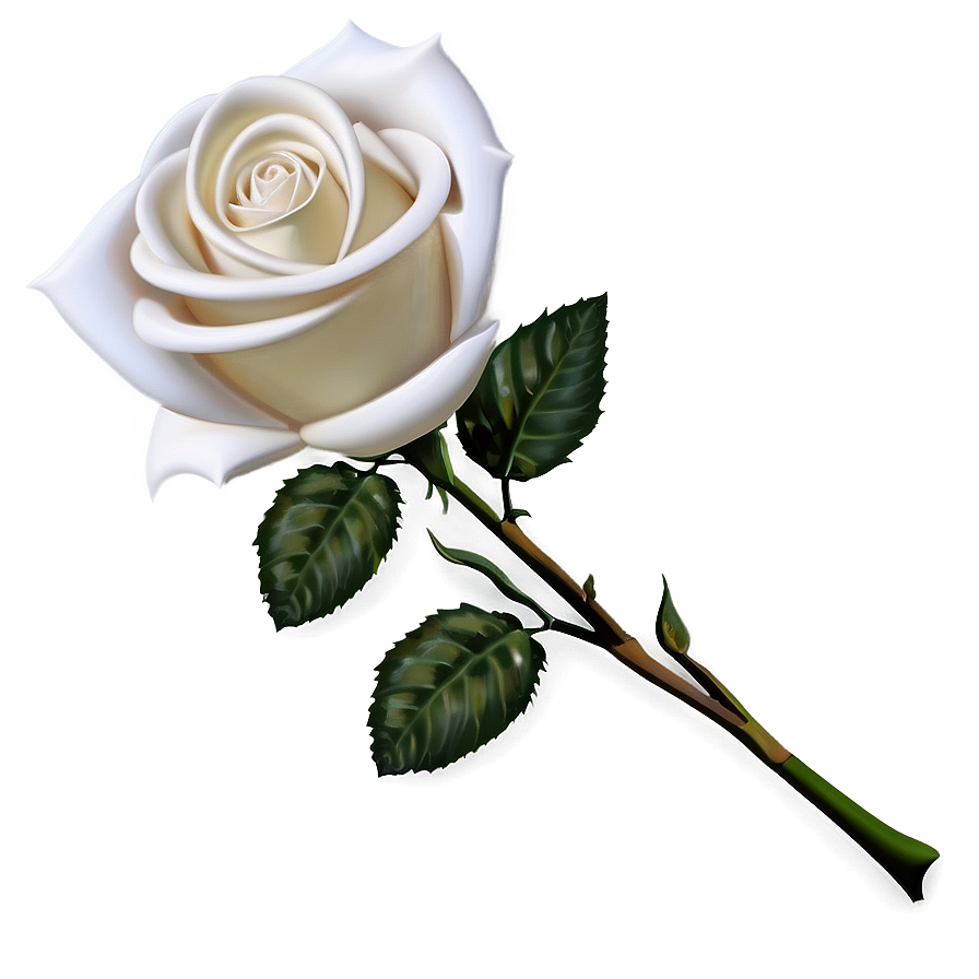 White Roses Wedding Png 05042024