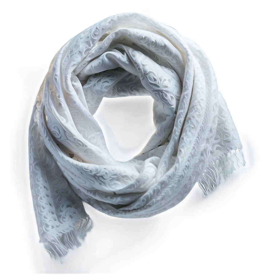 White Scarf Png 05252024