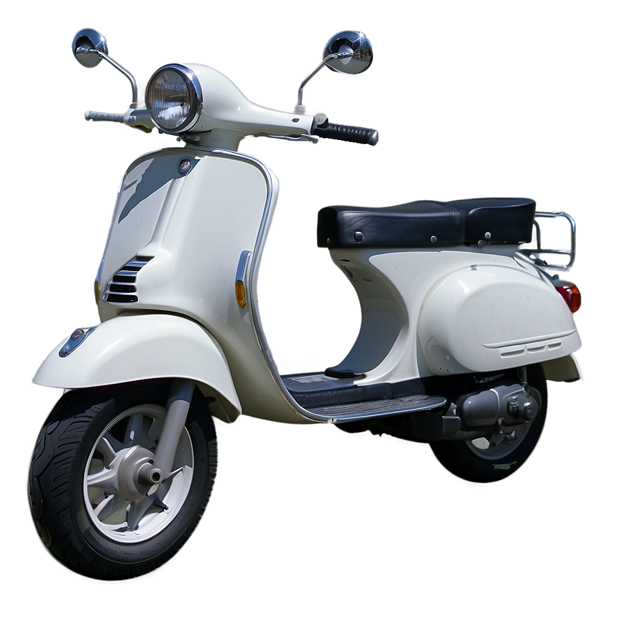 White Scooter Png 35