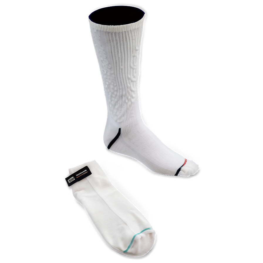 White Seamless Socks Png Auk