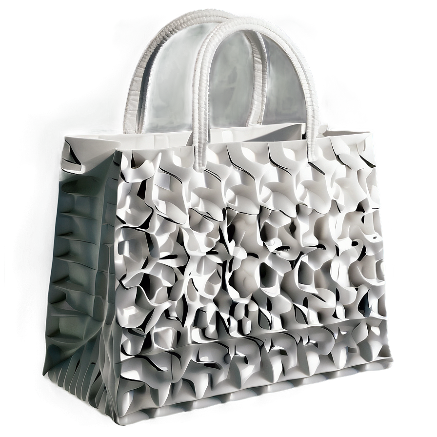 White Shopping Bag Png 75