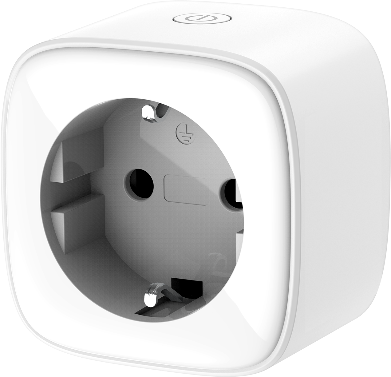 White Smart Plug Electrical Device