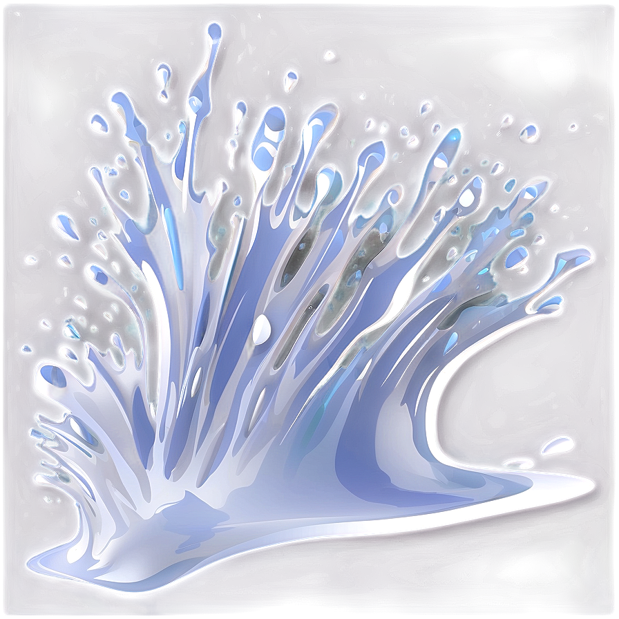 White Splash Drop Png 23