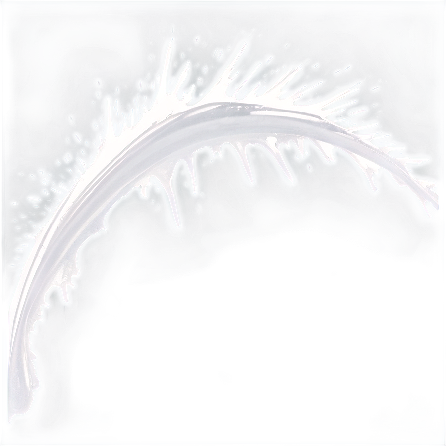 White Splash On Black Png 72