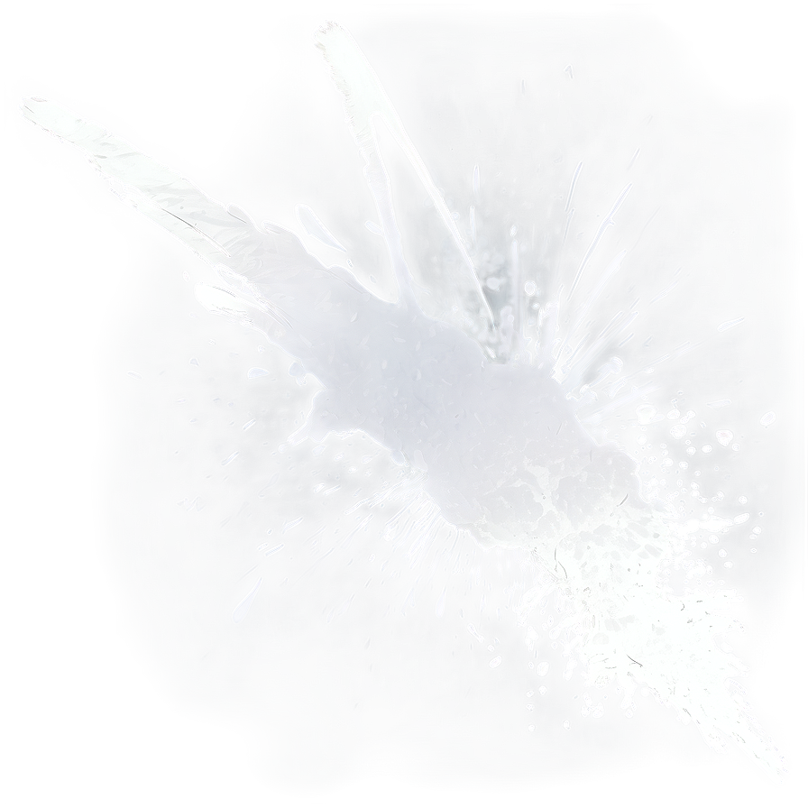 White Splatter For Abstract Art Png 92