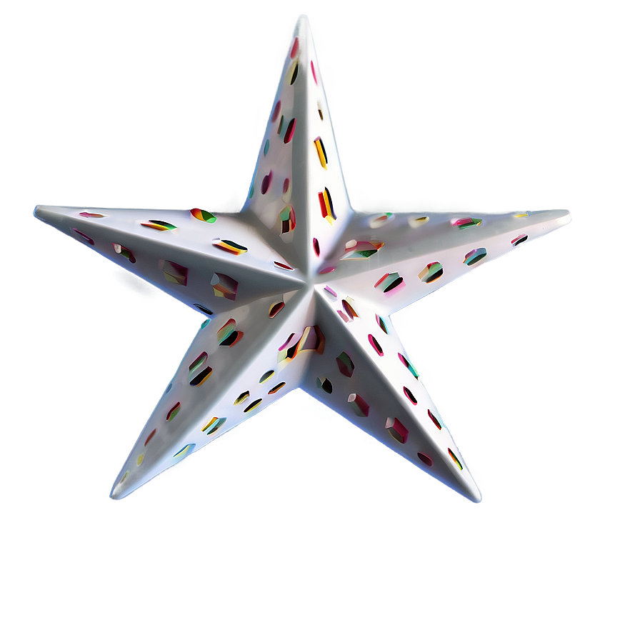 White Star For Patterns Png 05042024