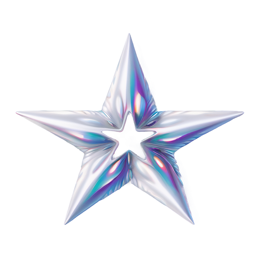 White Star Pattern Png 17