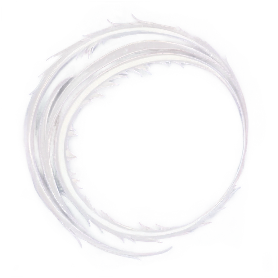 White Swirl Lines Png Yjf24