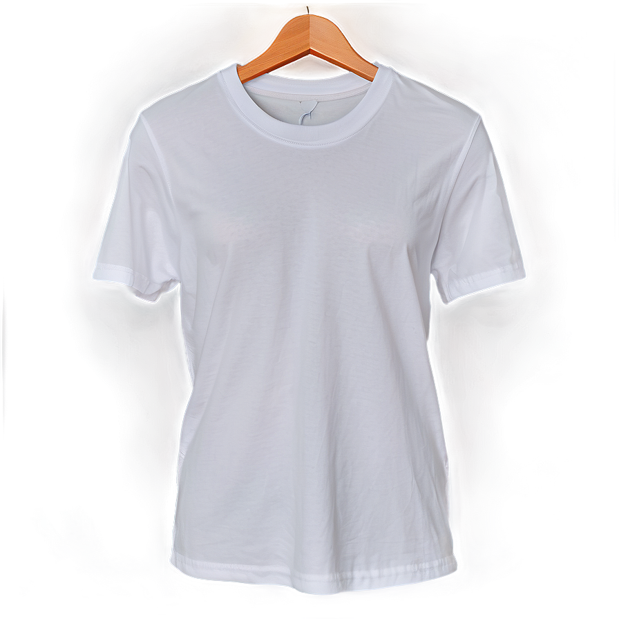 White T-shirt Flat Lay Png Ydt