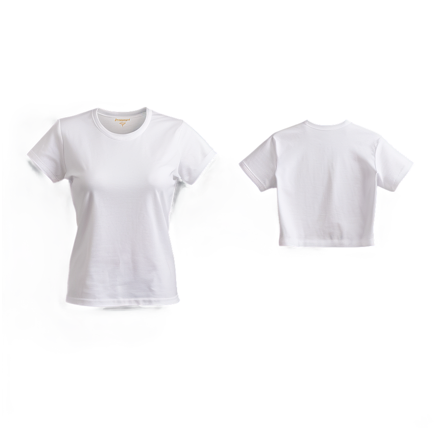 White T Shirt Mock Up Png 06262024