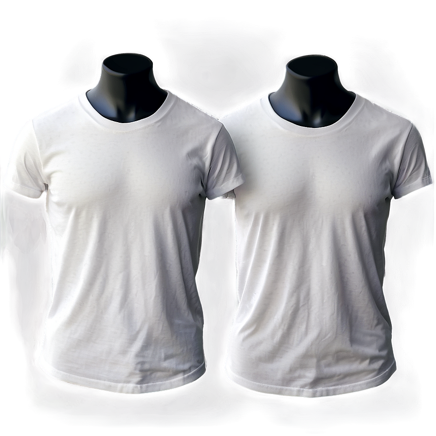 White T-shirt Realistic Png Psu