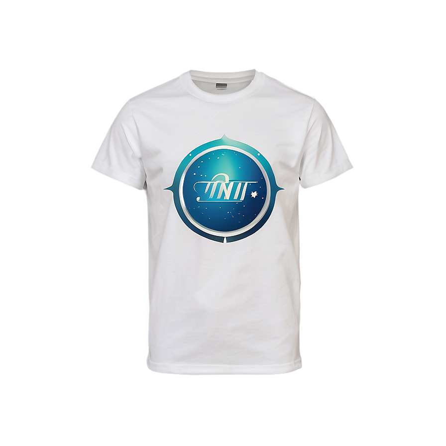 White T-shirt With Logo Space Png 05252024