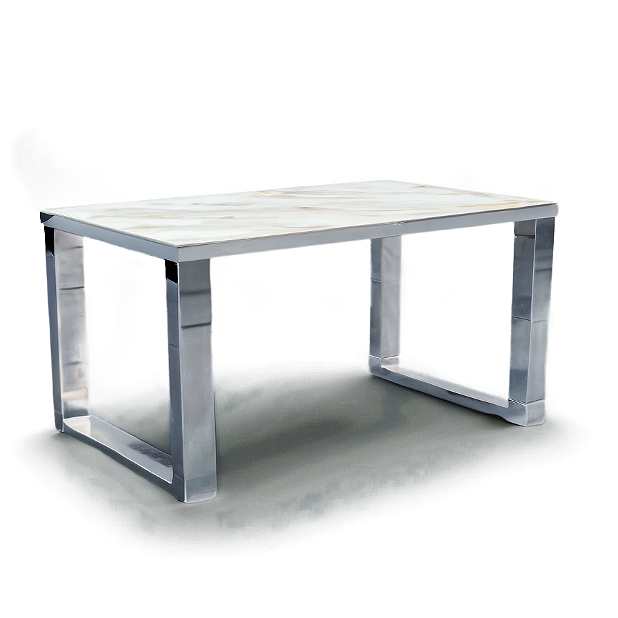 White Table 3d View Png Byd