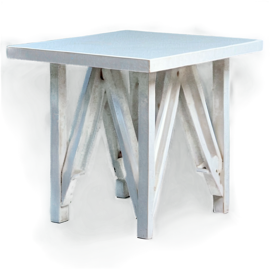 White Table Top View Png 61