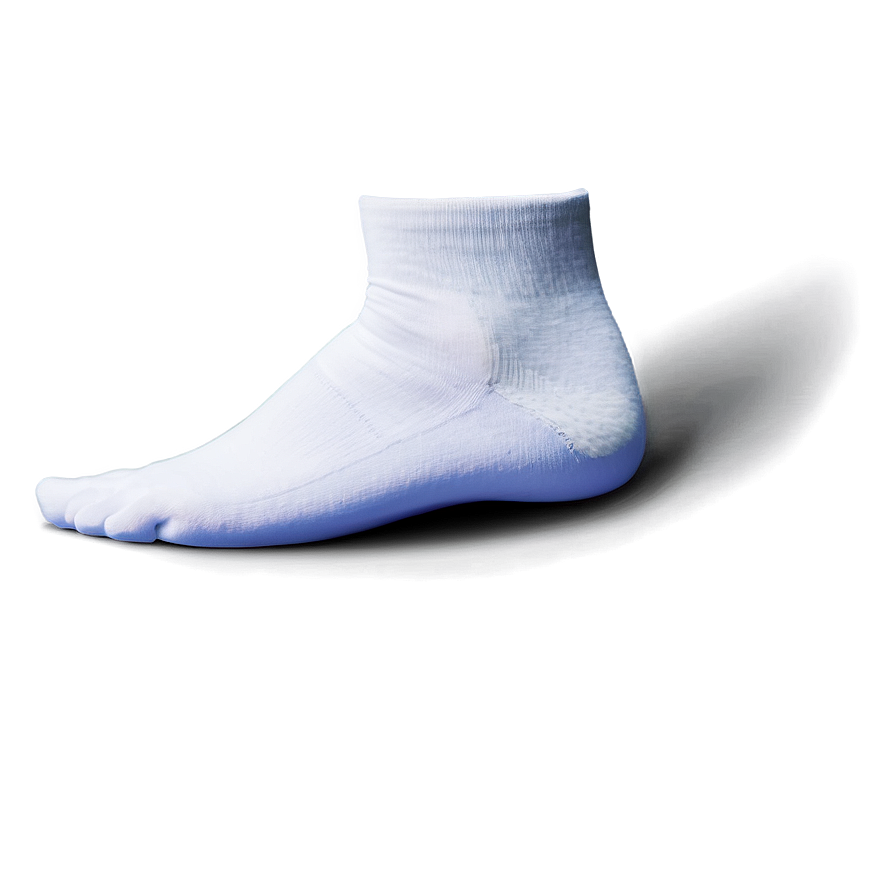 White Toe Socks Png 6