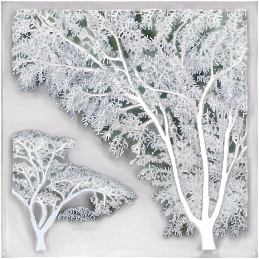 White Tree Canopy Overhead Png 06252024