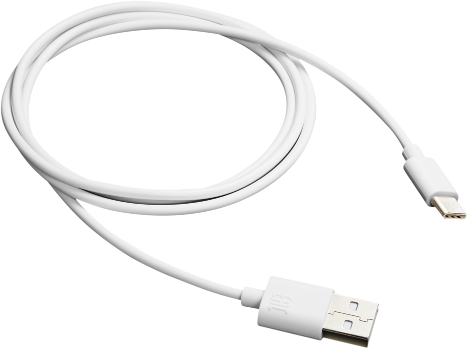 White U S B C Cable