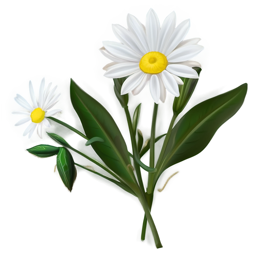 White Wildflower Png 05242024