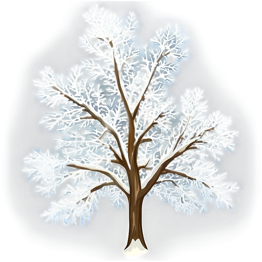 White Winter Trees Png Rmp50