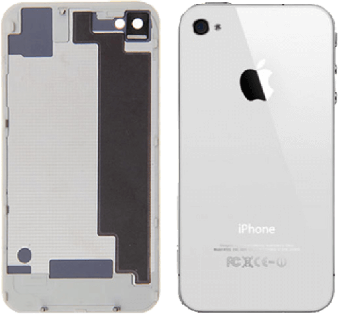 Whitei Phone Back Coverand Internal Frame