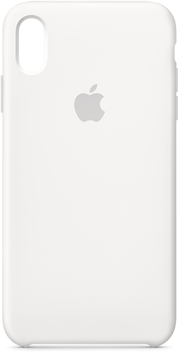 Whitei Phone Case Apple Logo