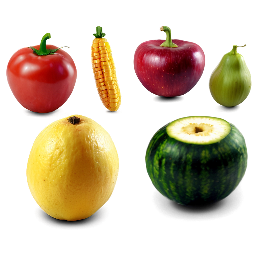 Whole Fruits And Vegetables Png Vlk86