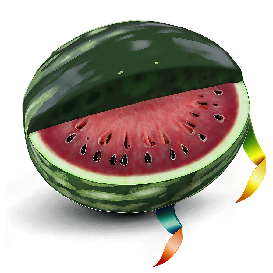 Whole Watermelon Png 05232024