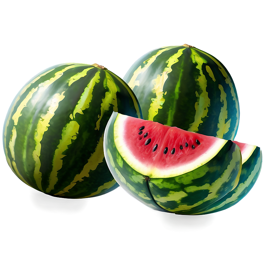 Whole Watermelon With Seeds Png 06272024